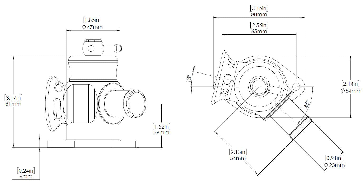BOV Kompact PlumBack - Shortie - HKS