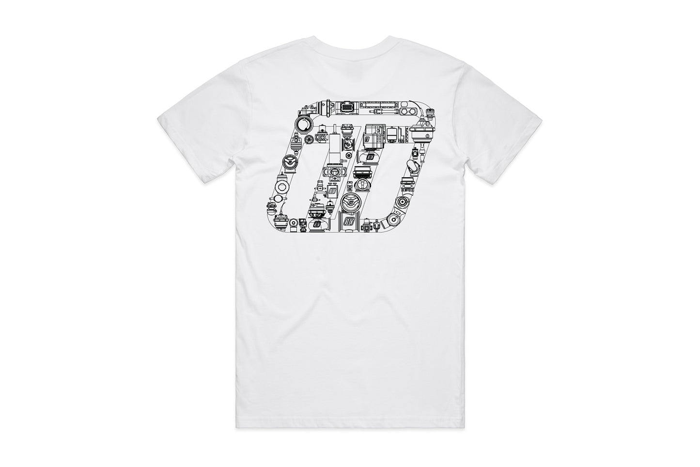 Turbosmart T-Shirt T Logo (White) XXXL