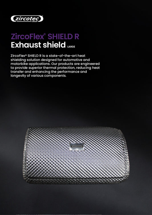 ZircoFlex® SHIELD R - Exhaust shield (LARGE)