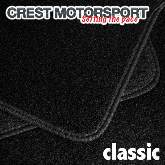TOYOTA AVENSIS Mk1 1997-2002 CLASSIC Fully Tailored Black Car Floor Mats