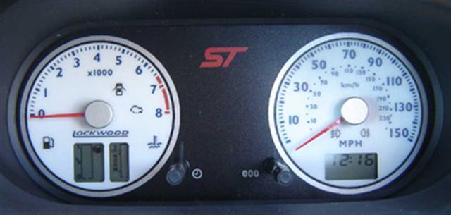 Lockwood Ford Fiesta Mk6 ST 2002-2008 SILVER (B) Dial Kit 45L