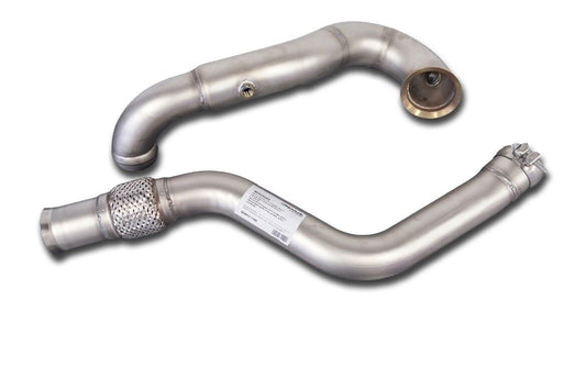 Remus Stainless Decat 3.5" Downpipe & Exhaust Mid Pipe for A45, CLA45, GLA45 AMG