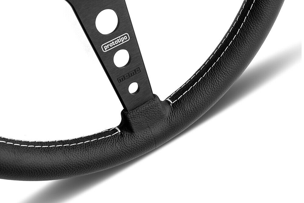 Momo Steering wheel (street) - PROTOTIPO - BLACK Ø370mm
