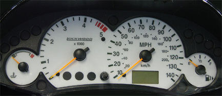 Lockwood Ford Focus Mk1 1998-2002 Diesel WHITE (B) Dial Kit 44CCC
