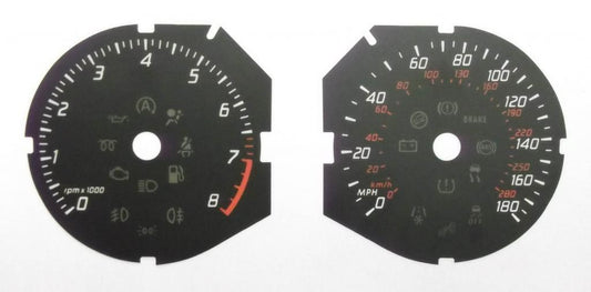 Lockwood Ford Focus Mk3 ST 2011- BLACK Dial Conversion Kit C892