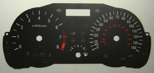 Lockwood Hyundai Accent Mk3 BLACK Dial Conversion Kit C208