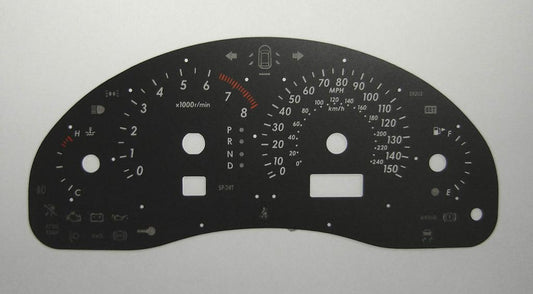 Lockwood BLACK Dial Conversion Kit for Subaru Outback C257
