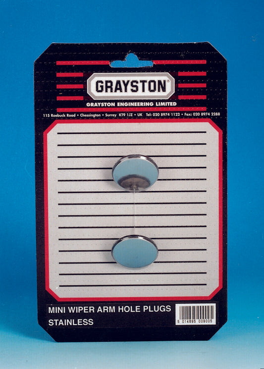 Pair Mini Wiper Arm Gromit Cover
