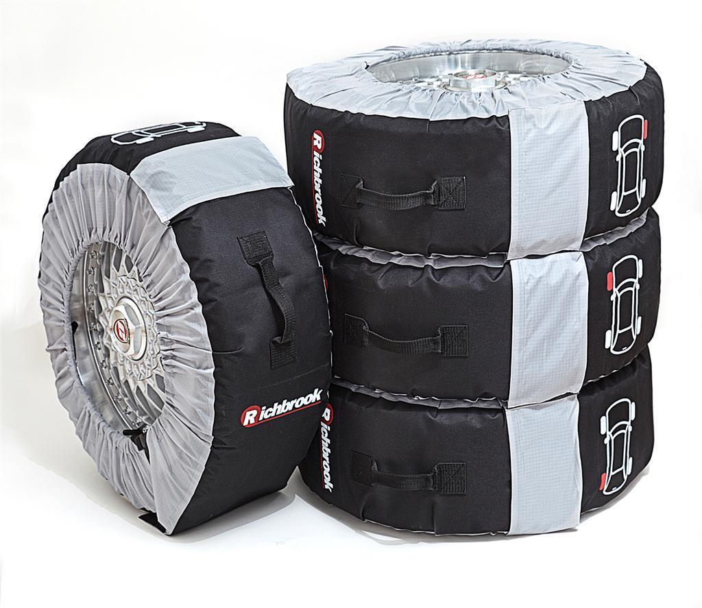 Richbrook Wheel & Tyre Carry Bags (18-22") Set of 4 (Winter/Track Storage) Large
