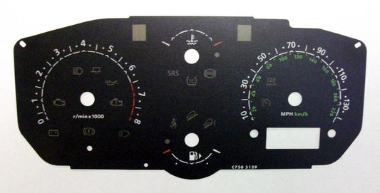 Lockwood Land Rover Freelander 1 BLACK Dial Conversion Kit C750