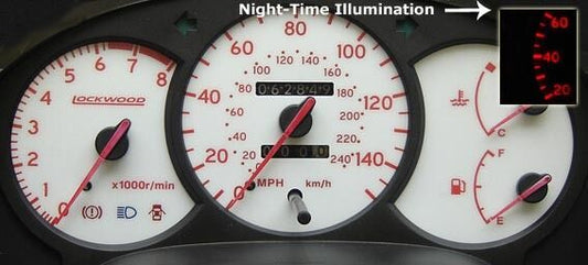 Lockwood Toyota Celica ST202 1994-1999 140/150MPH YELLOW (G) Dial Kit 44JJ1