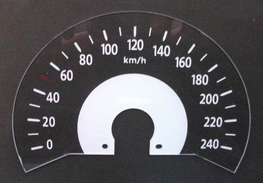 Lockwood Kia Sorento KMH CLEAR Dial Conversion Kit C554