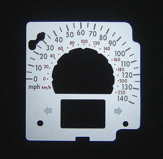 Lockwood VW Lupo SILVER Dial Conversion Kit C152