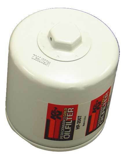 K&N Premium Wrench-Off Oil Filter HP-2007 (Performance Canister Oil Filter)
