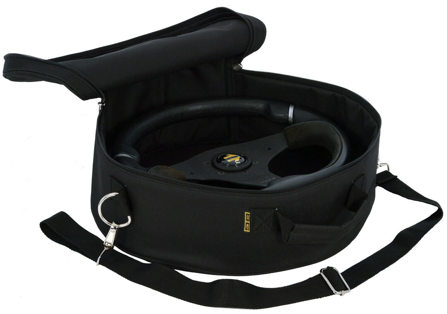 Momo Steering wheel - STEERING WHEEL CARRY BAG - BLACK WITH SHOULDER STRAP