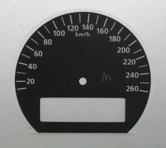 Lockwood BMW X3 KMH BLACK Dial Conversion Kit C959