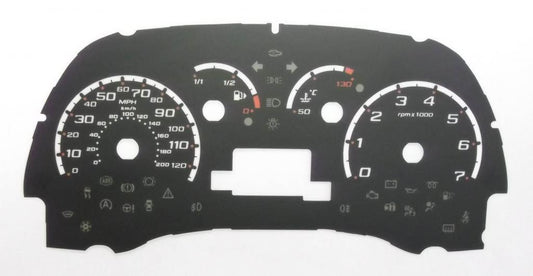 Lockwood Ford Ka Mk2 Petrol with Stop/Start Icon BLACK Dial Conversion Kit C890