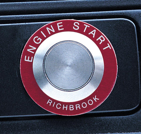 Richbrook 'Pro-Start' Push Button Ignition/Keyless Start Switch (Button & Bezel)