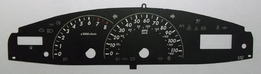 Lockwood Toyota Yaris Mk2 BLACK Dial Conversion Kit C927