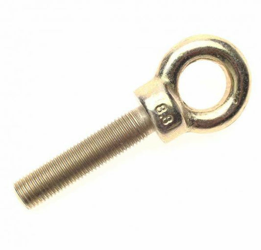 6 x TRS 7/16" UNF Harness Eyebolt (Seatbelt Eye Bolt) Long (50mm) Thread Length