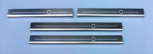 Lockwood Sill Protectors Porsche Panamera (Stripe & Shield) 4-Door 2009- (K149s)