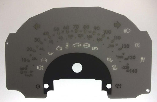 Lockwood Daihatsu Sirion GREY Dial Conversion Kit C275