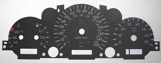 Lockwood Mercedes M-Class BLACK Dial Conversion Kit C114