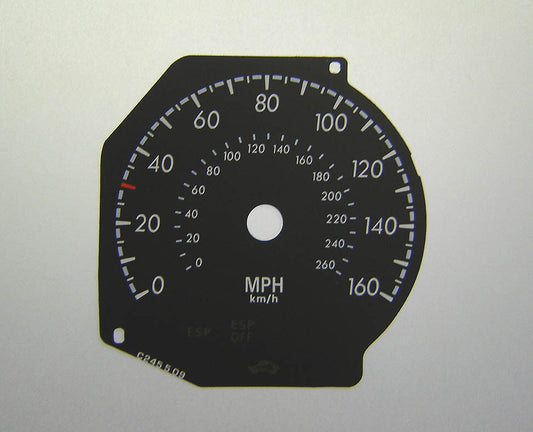 Lockwood Hyundai Coupe BLACK Dial Conversion Kit C245