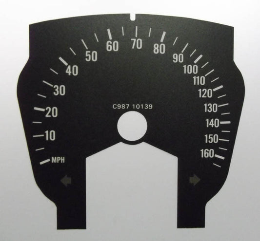 Lockwood Saab 95 2010-2012 BLACK Dial Conversion Kit C987