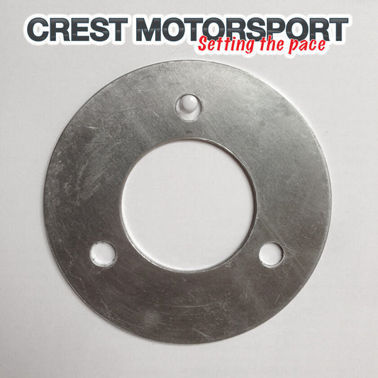 Pair (2) 3mm 3-Hole (Stud) Universal Alloy Wheel Aluminium Spacer Plate/Shims