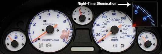 Lockwood Mazda MX-5 Mk2/2.5 1998-2005 UK Spec Only BLUE (G) Dial Kit 44G2