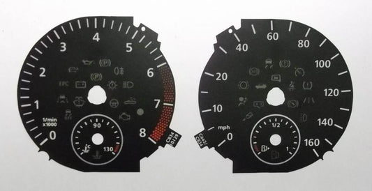 Lockwood VW Golf Mk6 Petrol BLACK Dial Conversion Kit C834