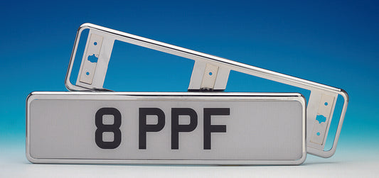 Number Plate Surround- Chrome Plated A.B.S