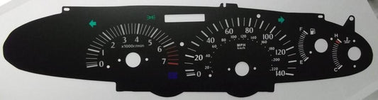 Lockwood Toyota Previa BLACK Dial Conversion Kit C712