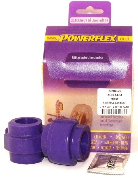 POWERFLEX Front Anti-Roll Bar Bush 29mm PFF3-204-29 (Audi / Seat / Skoda / VW)