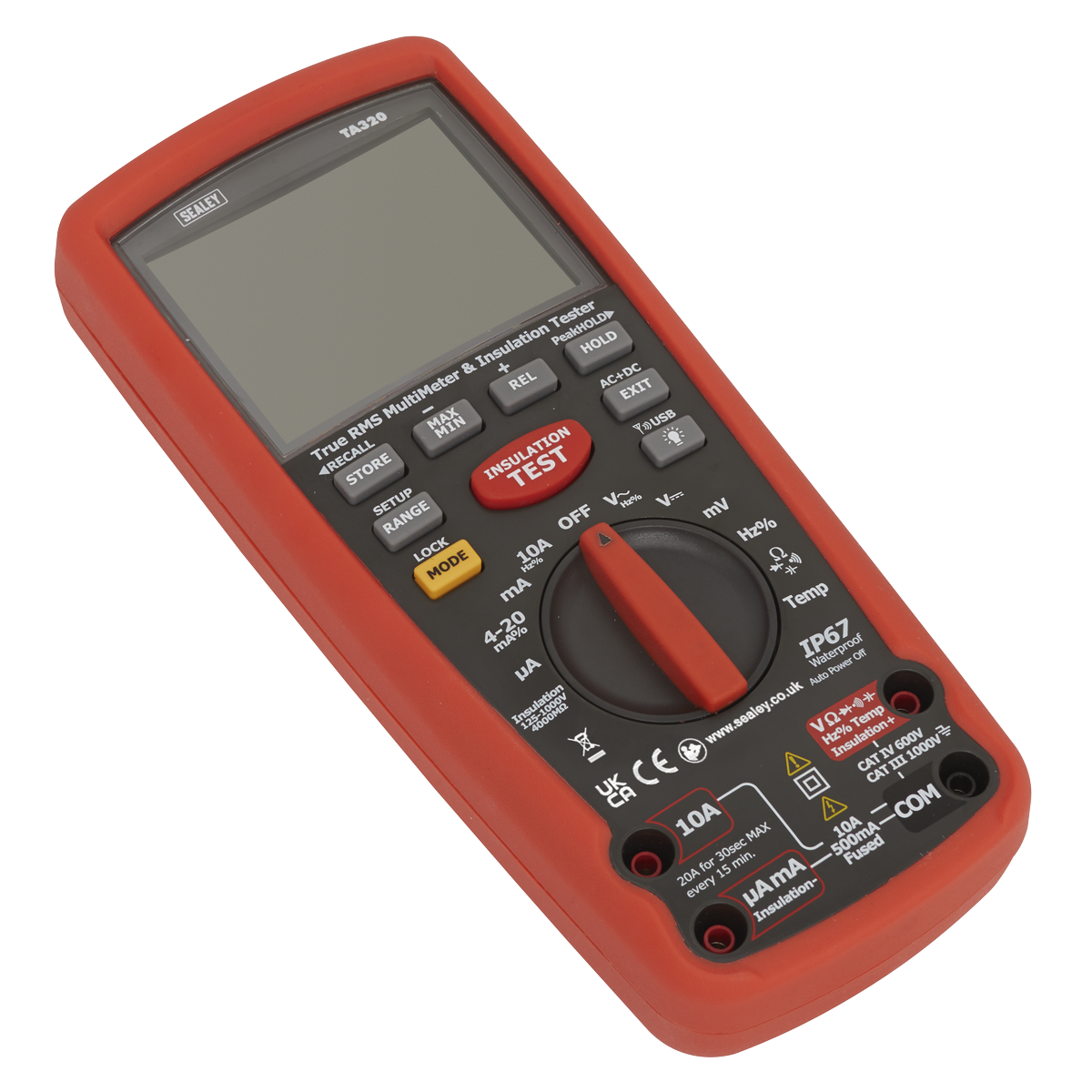 Digital Automotive Analyser/Insulation Tester - Hybrid Vehicles (Sealey TA320)