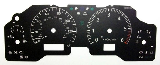 Lockwood BLACK Dial Conversion Kit for Nissan Patrol C673