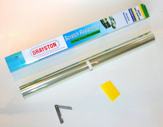 Clear Self Adhesive Window Film -51cm x 4cm