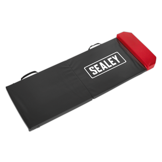 Folding Mechanic's Mat with Headrest (Genuine Sealey VS860)