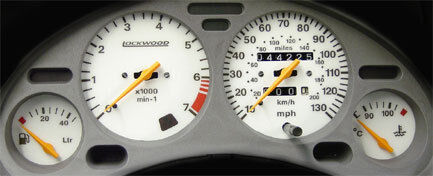 Lockwood Vauxhall Corsa B 10-130MPH/7000RPM GREEN (W) Dial Kit 400PP