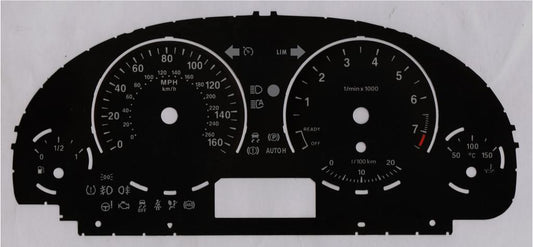 Lockwood BMW X3 Mk2 (F25) 2010- Petrol BLACK Dial Conversion Kit C896