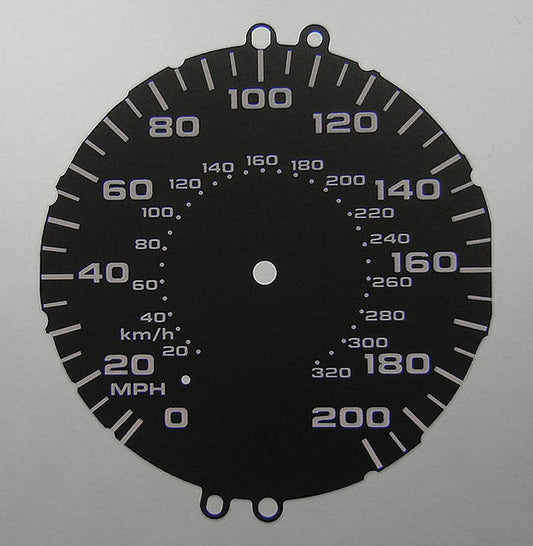 Lockwood Honda NSX BLACK Dial Conversion Kit C184B