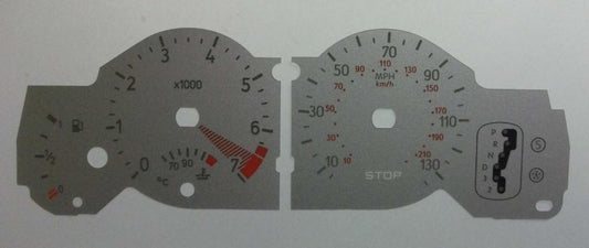 Lockwood Peugeot 206 Automatic SILVER Dial Conversion Kit C572