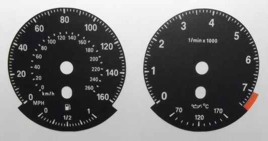 Lockwood BMW X6 Petrol BLACK Dial Conversion Kit C857