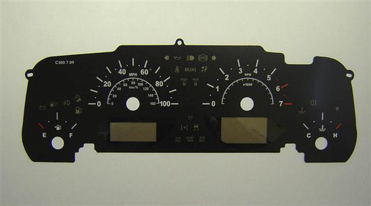 Lockwood Jeep Wrangler BLACK Dial Conversion Kit C300