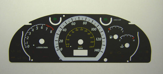 Lockwood Holden Viva BLACK Dial Conversion Kit C253