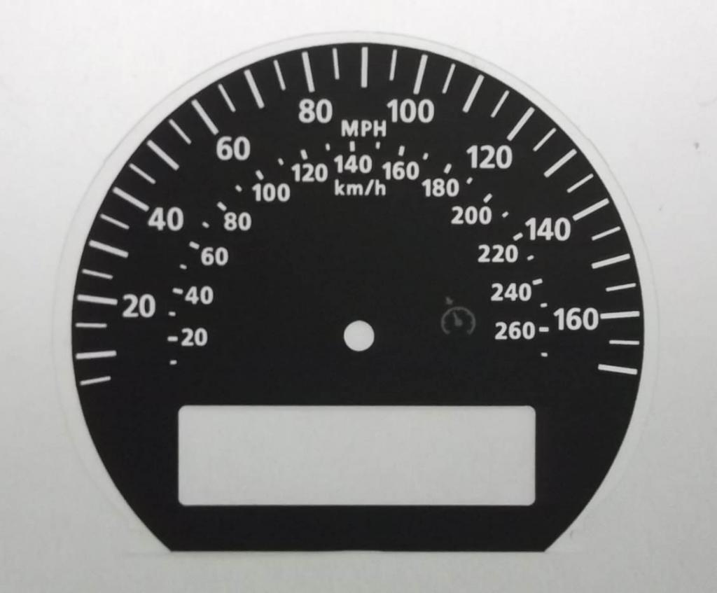 Lockwood BMW X3 BLACK Dial Conversion Kit C798