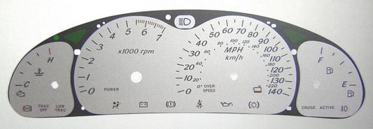 Lockwood Holden Monaro SILVER Dial Conversion Kit C118