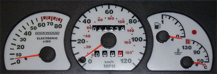 Lockwood Fiat Cinquecento Sporting YELLOW (G) Dial Kit 40PPP