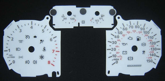 Lockwood Ford Kuga Diesel WHITE Dial Conversion Kit C169